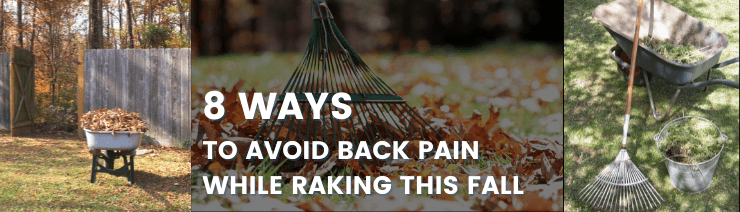 back pain raking
