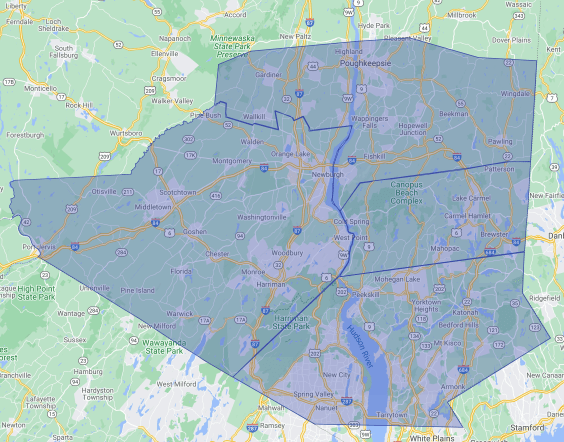 NY In-Home Physical Therapy Coverage Area
