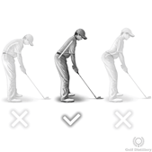 proper golf posture