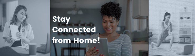 Connected with telehealth