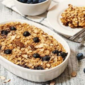 blueberry baked oatmeal