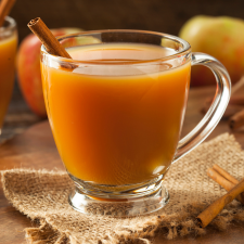 apple cider with cinnamon